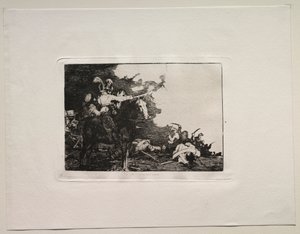 A háború borzalmai: nem értenek egyet alkotó: Francisco de Goya