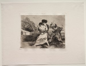 A háború borzalmai: Nem szeretik alkotó: Francisco de Goya