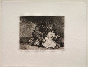 A háború borzalmai: ez rossz. alkotó: Francisco de Goya