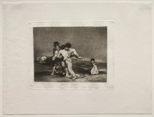 A háború borzalmai: Boldogtalan anya alkotó: Francisco de Goya