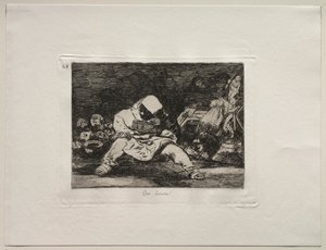 A háború borzalmai: Micsoda őrület! alkotó: Francisco de Goya