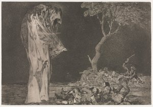 A Példabeszédek: A félelem ostobasága alkotó: Francisco de Goya