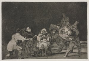 A közmondások: Hűség alkotó: Francisco de Goya