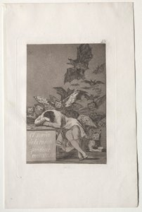 A Sleep of Reason szörnyeket produkál alkotó: Francisco de Goya