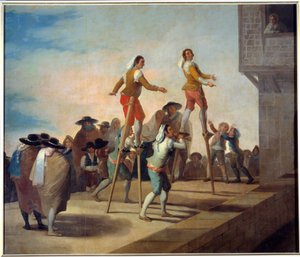A fejbőrök. Francisco De Goya (1746-1828) festménye alkotó: Francisco de Goya