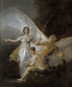 Igazság, idő és történelem, 1804-08 alkotó: Francisco de Goya