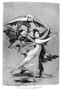 Nem menekülsz, 1799 alkotó: Francisco de Goya