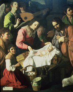 A Pásztorok imádata alkotó: Francisco de Zurbaran