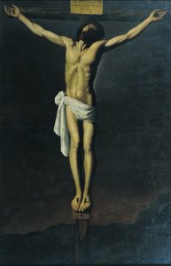 Keresztre feszített Krisztus alkotó: Francisco de Zurbaran