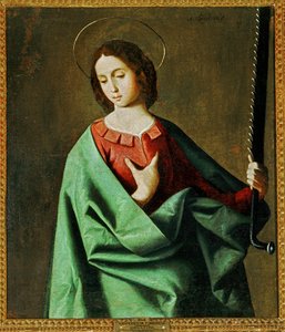 Szent Eufémia ... (festmény, vászon) alkotó: Francisco de Zurbaran