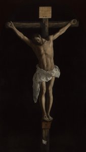 A keresztre feszítés alkotó: Francisco de Zurbaran