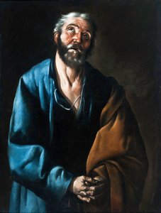 Szent Péter könnyei alkotó: Francisco de Zurbaran
