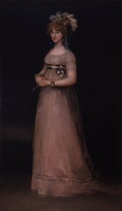 Chincòn grófnő portréja alkotó: Francisco de Goya