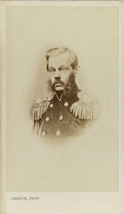 Dmitrij Alekszejevics Miljutyin gróf portréja 1816-1912.
