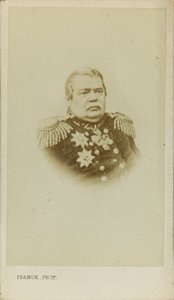 Nyikolaj Muravjov-Amurszkij gróf portréja 1809-1881, kb. 1865.