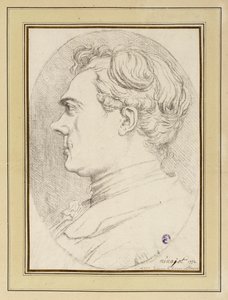 Ménageot festő karikatúraportréja, Róma 1772