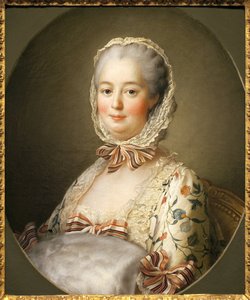 Pompadour márkiné portréja (Jeanne Antoinette Poisson