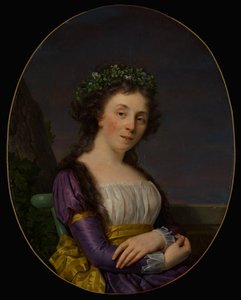 Marie-Louise Joubert, született Poulletier de Perigny portréja