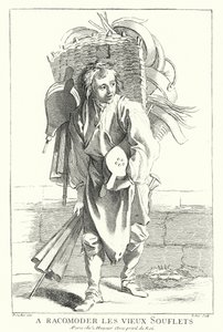 Fújtatójavító (metszet) alkotó: Francois (after) Boucher