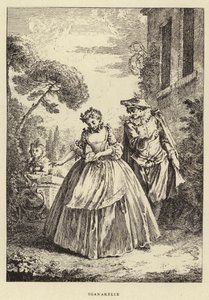 Sganarelle (metszet) alkotó: Francois (after) Boucher