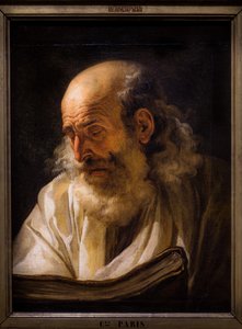 Olvasó öregember, 1772-1773 körül (Olaj, vászon)