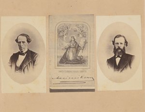 [Baron von Magnus, Maximilian mexikói császár autográfja, Dr. Bosch], 1867.