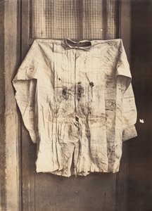 A császár ingje, amelyet kivégzése során viseltek, 1867.