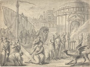 Aesculapius érkezése Rómába