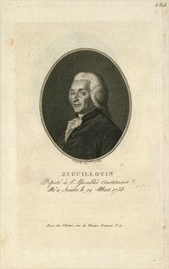 Joseph-Ignace Guillotin portréja 1738-1814, 1796.