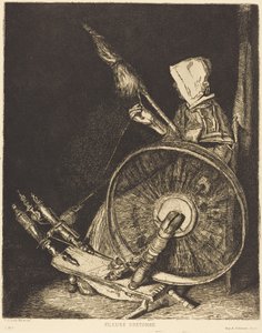 Breton fonónő (Breton Spinner)