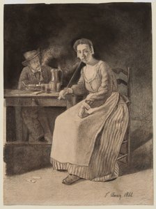Egy kocsma belseje alkotó: François Bonvin