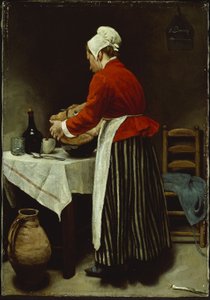 A szobalány, 1875 körül (olaj, vászon)