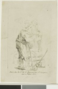 Egy rosszul öltözött paraszt alkotó: François Boucher