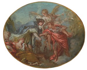 Egy allegória (olaj, vászon) alkotó: François Boucher