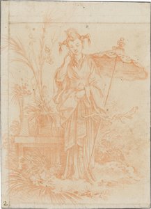 Kínai motívumok (A kert úrnője) alkotó: François Boucher