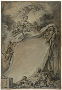 A bordeaux-i szabadkőművesek oklevele alkotó: François Boucher