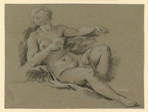 Fekvő női akt alkotó: François Boucher