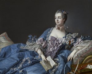 Madame de Pompadour (Jeanne-Antoinette Poisson; 1721–1764) alkotó: François Boucher