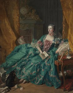 Pompadour asszony alkotó: François Boucher