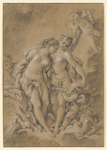 Nimfák és Ámorok alkotó: François Boucher