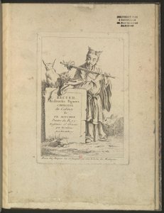 François Boucher kabinetjéből származó különféle kínai alakok gyűjteménye alkotó: François Boucher