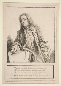 Antoine Watteau önarcképe alkotó: François Boucher