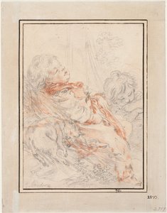 Alvó gyermek alkotó: François Boucher