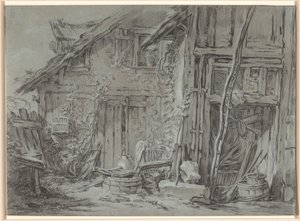 A romos parasztház alkotó: François Boucher