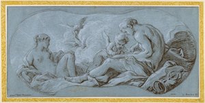 Ámor nevelése alkotó: François Boucher