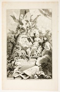 A gráciák Watteau sírján alkotó: François Boucher