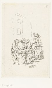 Két utcai árus alkotó: François Boucher