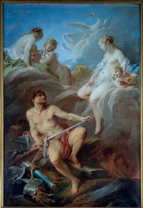 Vénusz fegyvereket kér Vulkántól Francois Boucher (1703-1770) Enee festményéhez 1732 V. 2,52x1,75 m alkotó: François Boucher