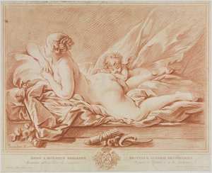 Vénusz és Ámor alkotó: François Boucher