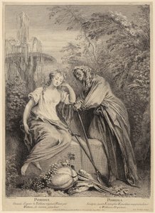 Vertumnus és Pomona alkotó: François Boucher